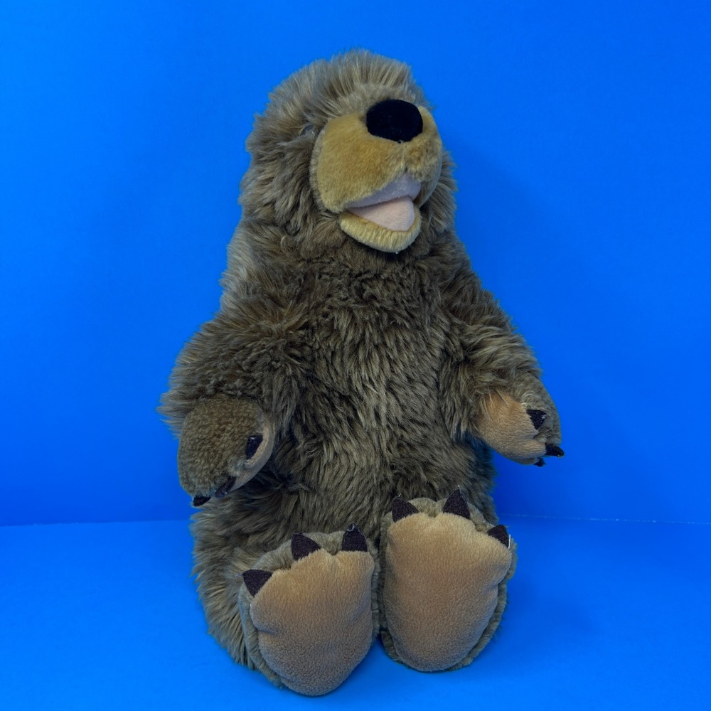 Build A Bear Groundhog‎ 16 inch Brown Realistic Woodchuck Stuffed Animal Plush
